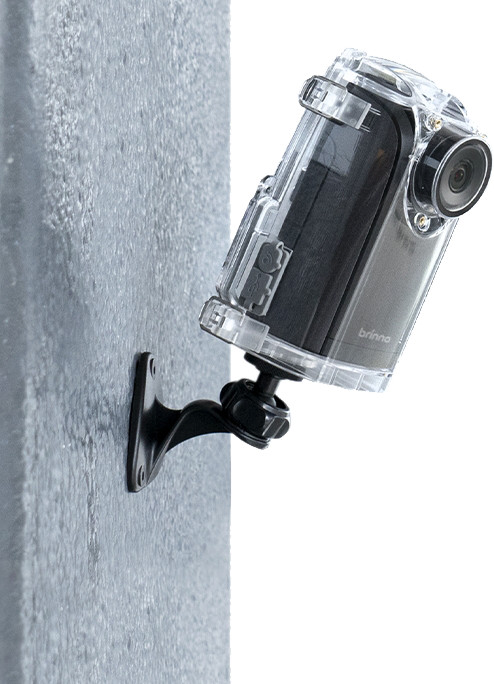 Brinno BCC300 Mount Set produkt in gebrauch