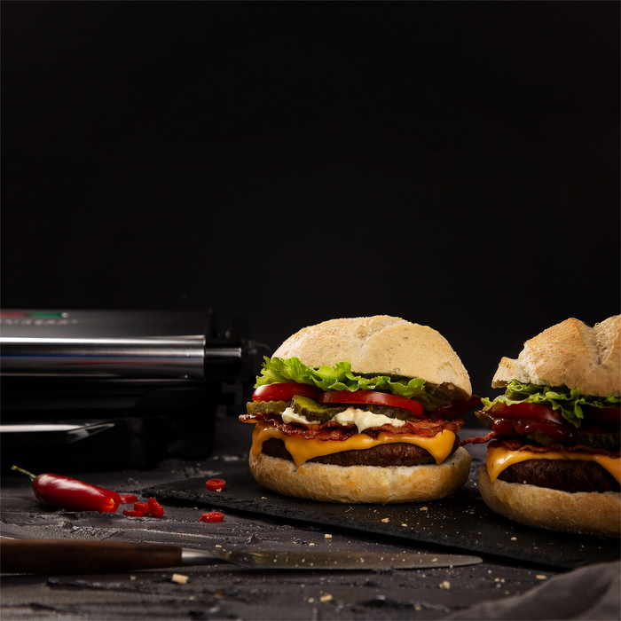 Princess Panini Grill produkt in gebrauch