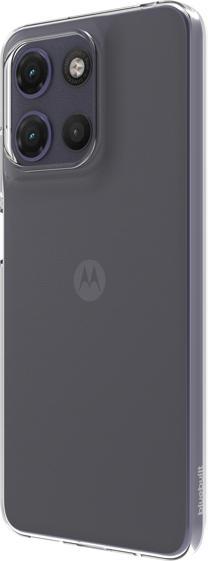 BlueBuilt Motorola Moto G17 / G17 Power Backcover Transparent rechte seite