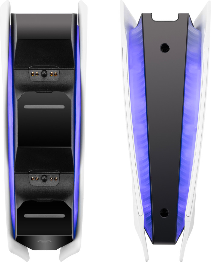 Kablloser Controller Sony PlayStation 5 DualSense Grey Camo + BlueBuilt-Ladestation detail