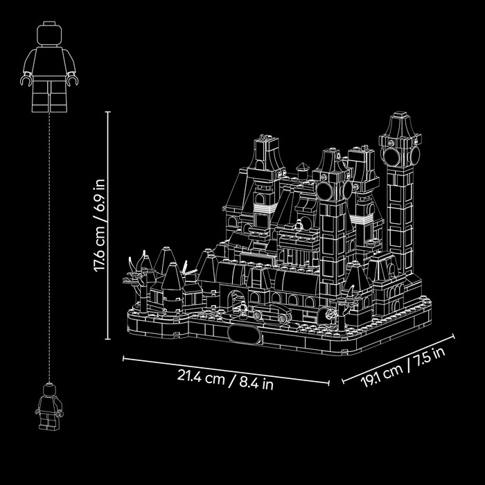 LEGO Wednesday Nevermore Academy 76788 visueller lieferant