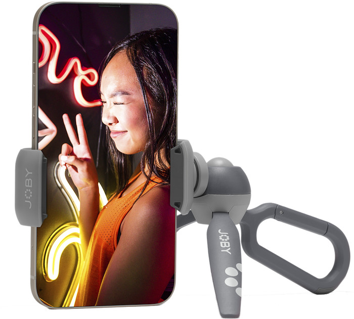 Joby Handypod Clip produkt in gebrauch