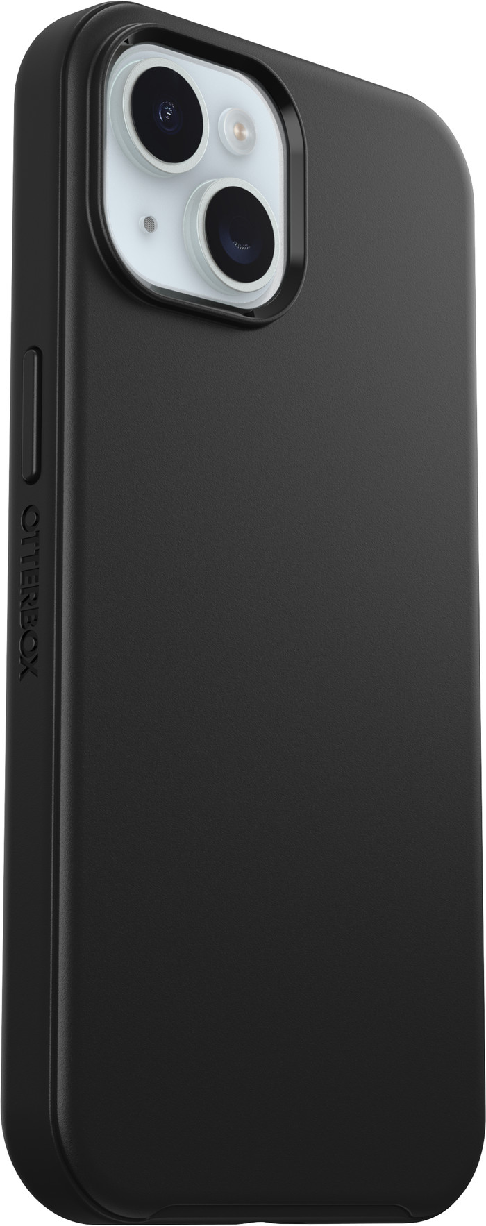 Otterbox Symmetry Apple iPhone 15 Backcover Schwarz mit MagSafe rechte seite