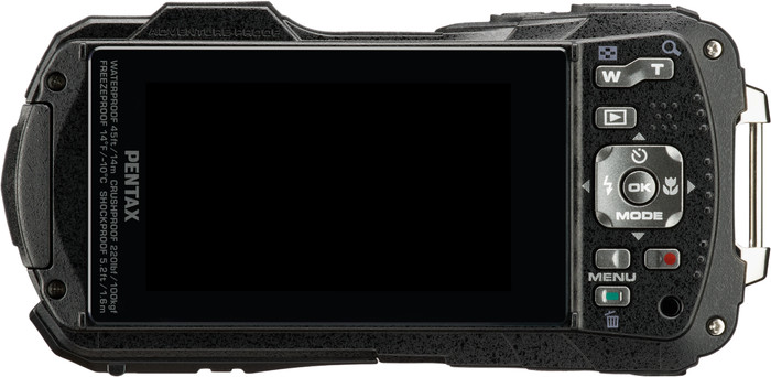 Pentax WG-90 Black back