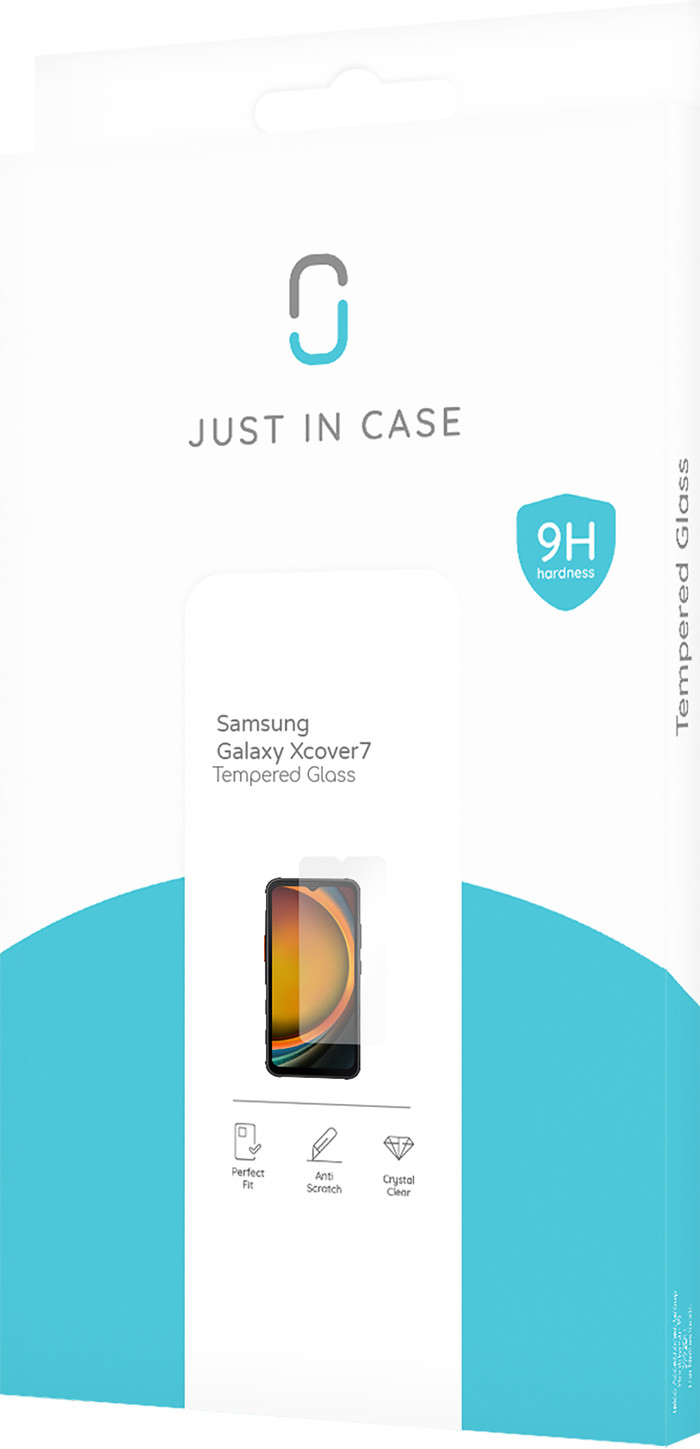 Just in Case Tempered Glass Samsung Galaxy XCover 7 Screen Protector packaging