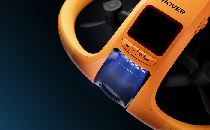 HOVERAir Aqua Basic Combo produkt in gebrauch