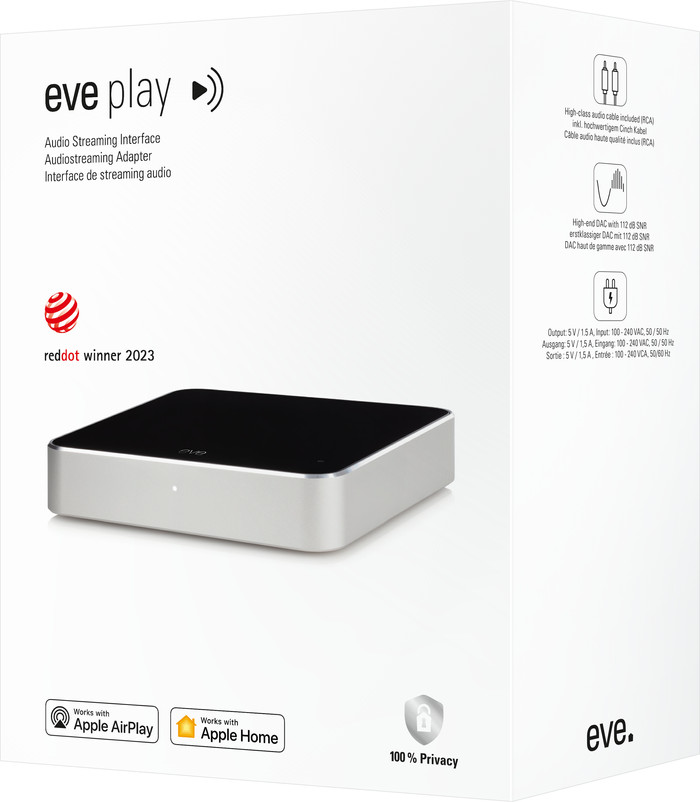 Eve Play packaging