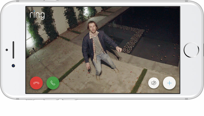 Ring Stick Up Cam Battery - Weiß - 2023 produkt in gebrauch