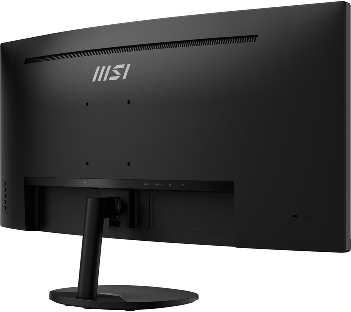MSI PRO MP341CQ E12 Curved rückseite