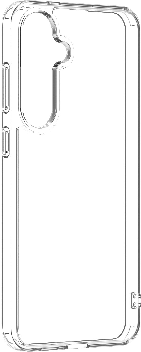 BlueBuilt Protective Back Cover Samsung Galaxy S23 FE Transparent left side