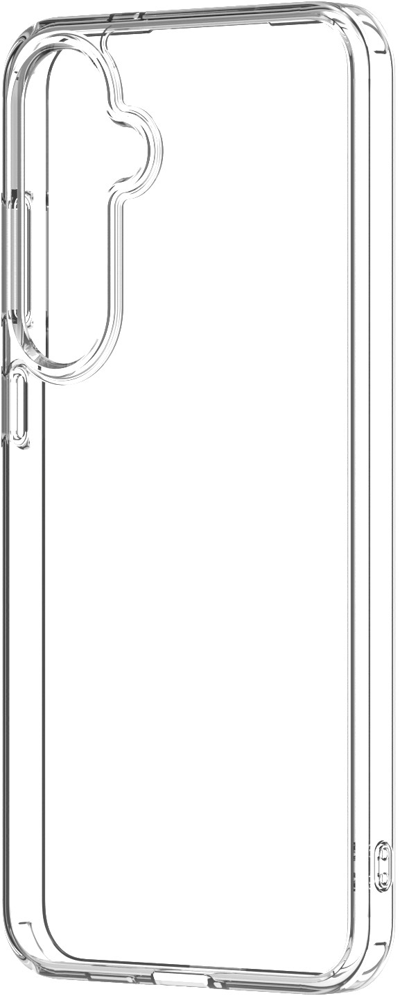 BlueBuilt Protective Back Cover Samsung Galaxy S23 FE Transparent right side