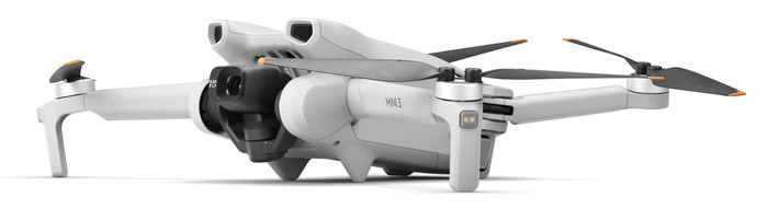 DJI Mini 3 + Remote Controller linke seite