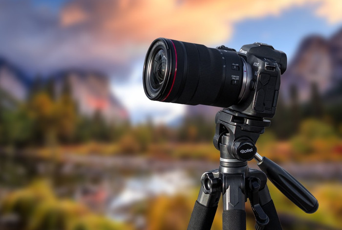 Rollei Compact Traveler Star S4 Tripod produkt in gebrauch