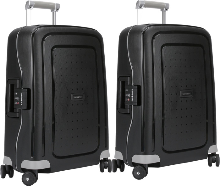 Samsonite S'Cure Spinner 55 cm Doppelpack Black Main Image