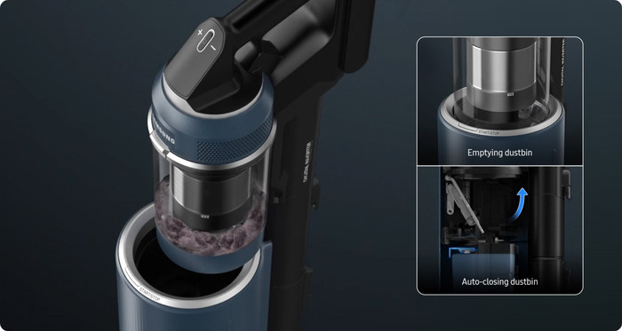 Samsung Bespoke Jet Plus Woody Green detail