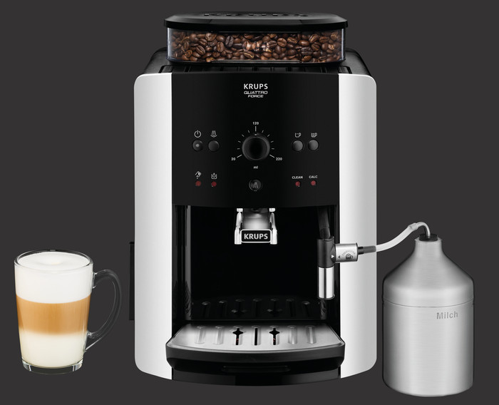 Krups EA8118 produkt in gebrauch