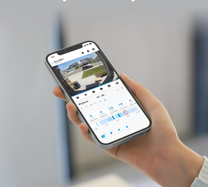 Reolink D340W + Chime product in use