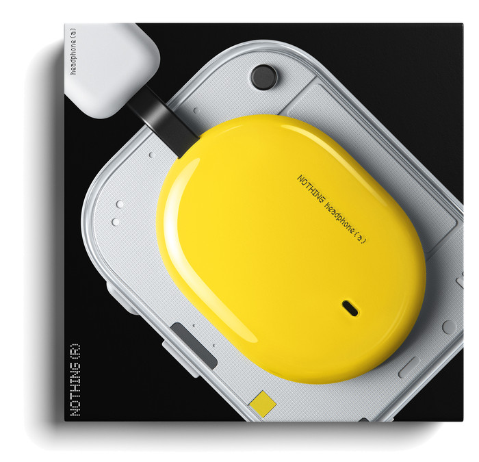 Nothing Headphone (a) Yellow packaging