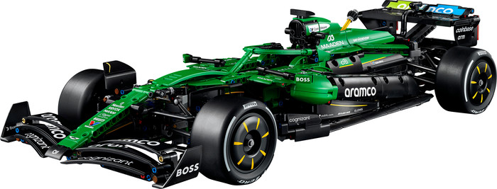 LEGO Technic Aston Martin Aramco AMR25 F1 Car 42240 Main Image