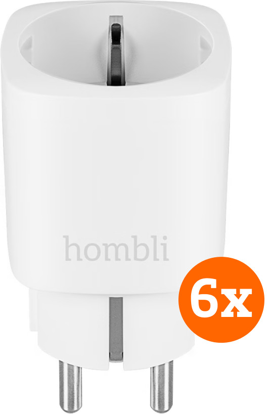 Hombli EU Smart Socket White 6er-Pack Main Image