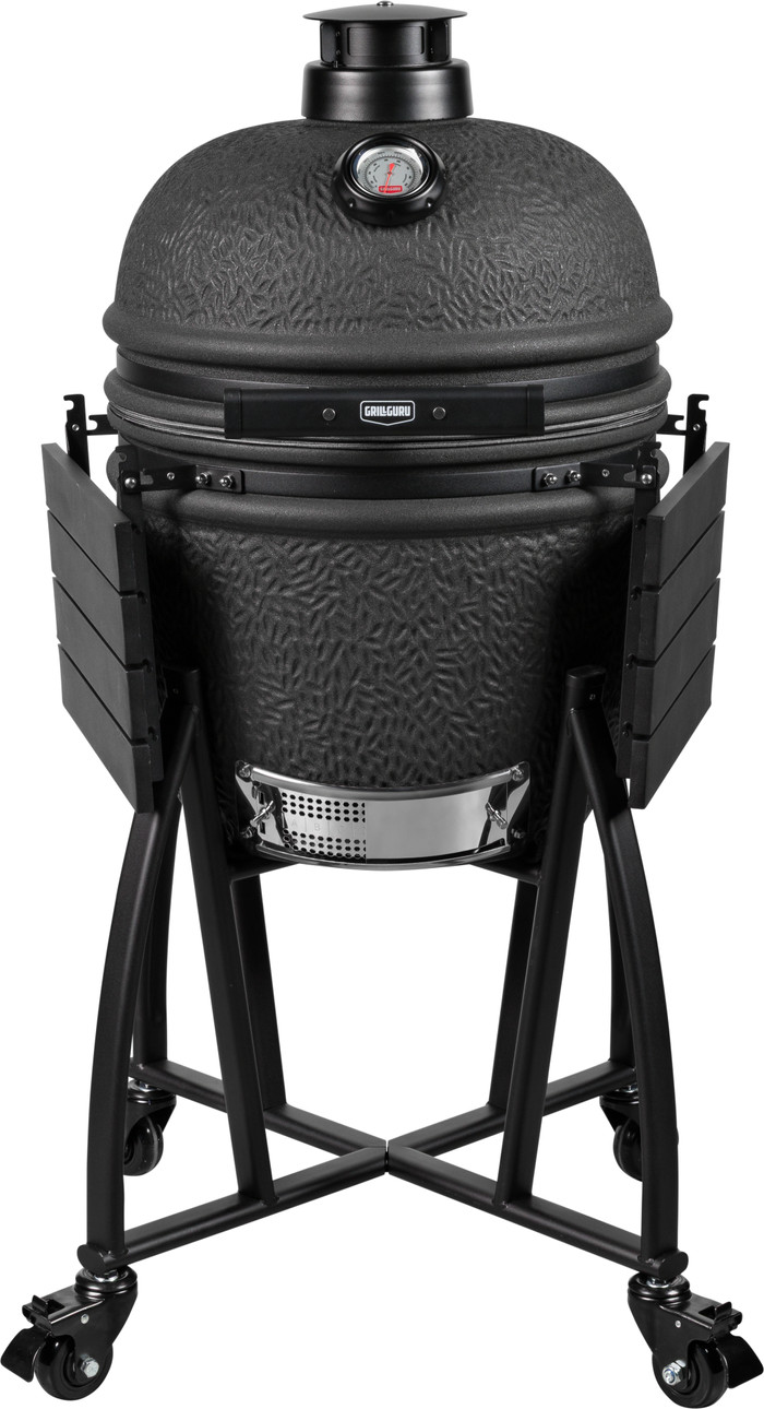 Grill Guru Prime Matte Black Medium front