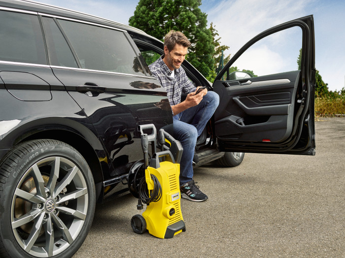 Kärcher K3 Premium Power Control product in use