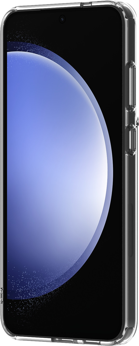 BlueBuilt Protective Back Cover Samsung Galaxy S23 FE Transparent right side