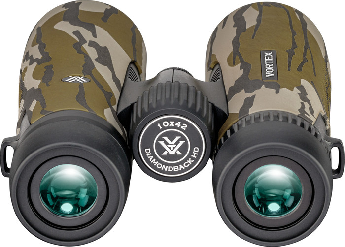 Vortex Diamondback HD 10x42 Fernglas Mossy Oak Bottomland vorne