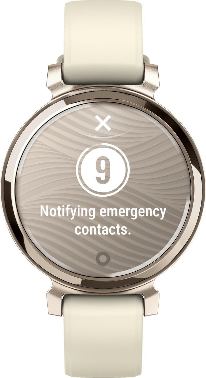 Garmin Lily 2 Creme vorne