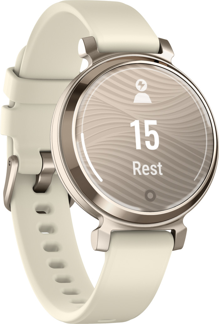 Garmin Lily 2 Creme linke seite