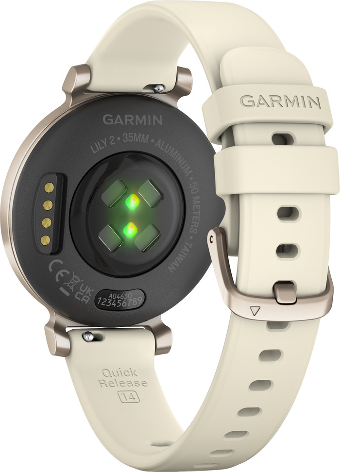 Garmin Lily 2 Creme rückseite