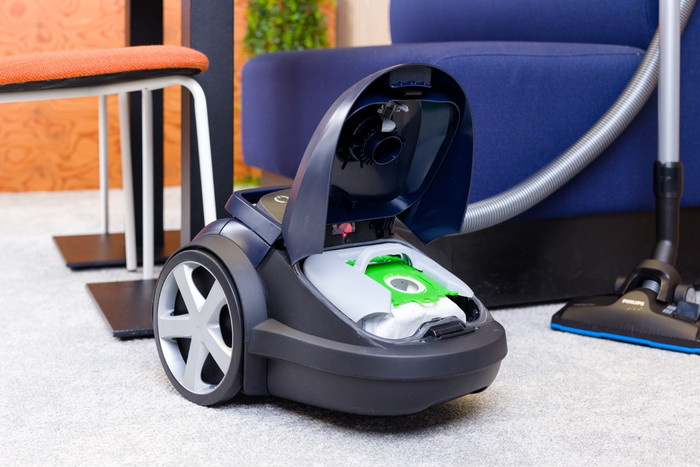 BlueBuilt Staubsaugerbeutel für AEG und Philips (28 Stück) produkt in gebrauch