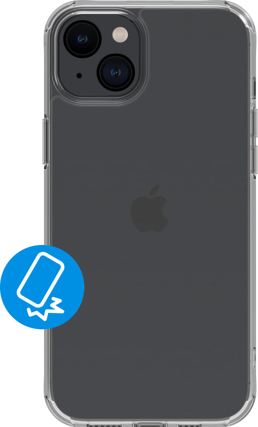 BlueBuilt Protective Backcover iPhone 15 Plus Transparent Main Image