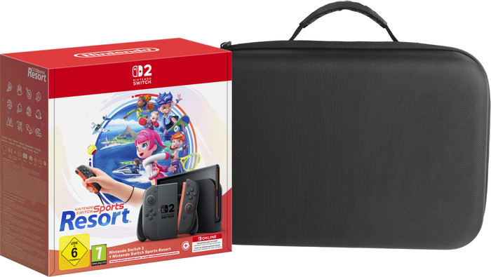 Nintendo Switch 2 + Nintendo Switch Sports Resort + BlueBuilt Travel Case Main Image