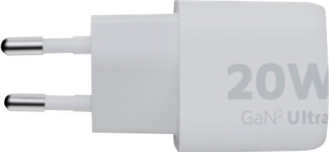 Xtorm Schnellladegerät mit 2 USB-Anschlüssen 20 W Weiß vorne