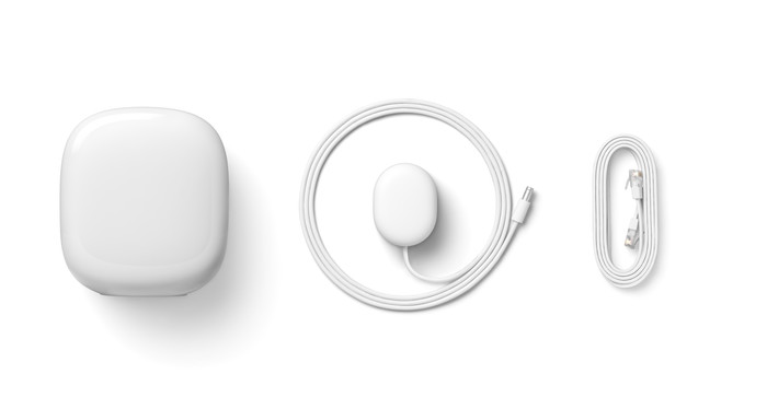 Google Nest Wifi Pro Einzelpack zubehör