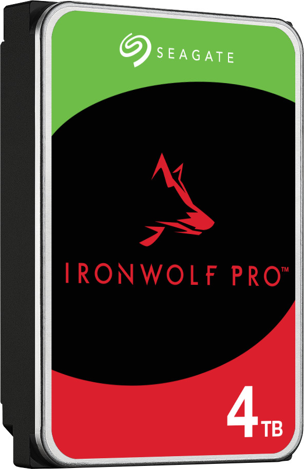 Seagate Ironwolf Pro 4TB left side