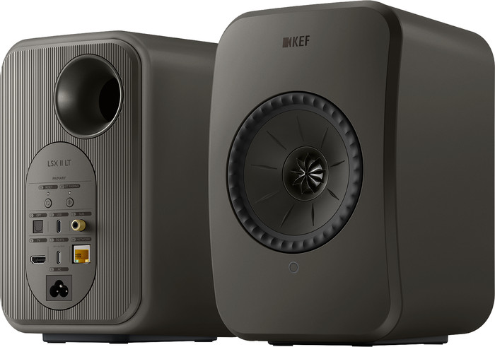 KEF LSX II LT Grau rechte seite