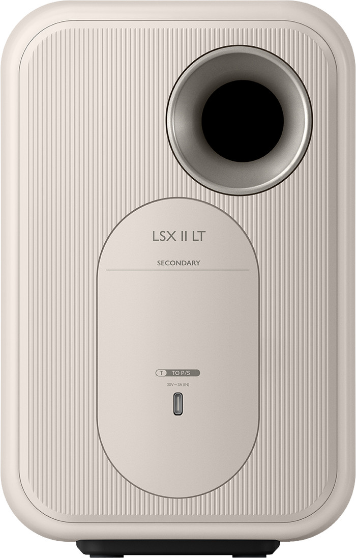 KEF LSX II LT White back