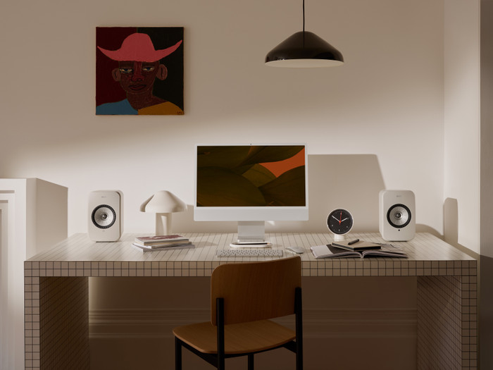 KEF LSX II LT White product in use