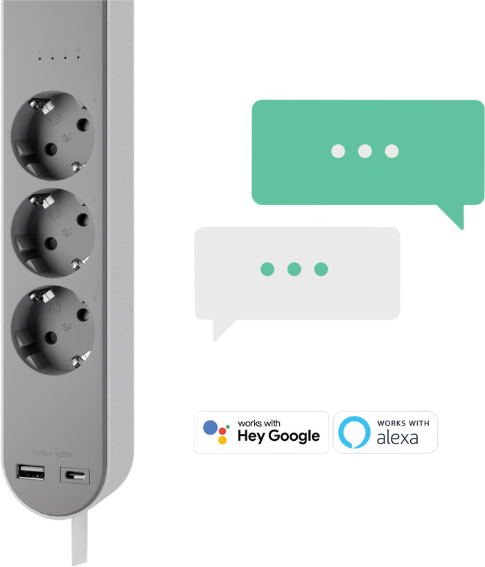 Hombli Smart Steckdosenleiste visueller lieferant