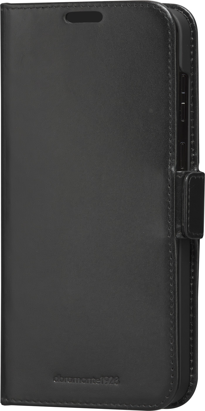 DBramante1928 Copenhagen Slim Samsung Galaxy S24 Book Case Leder Schwarz rechte seite