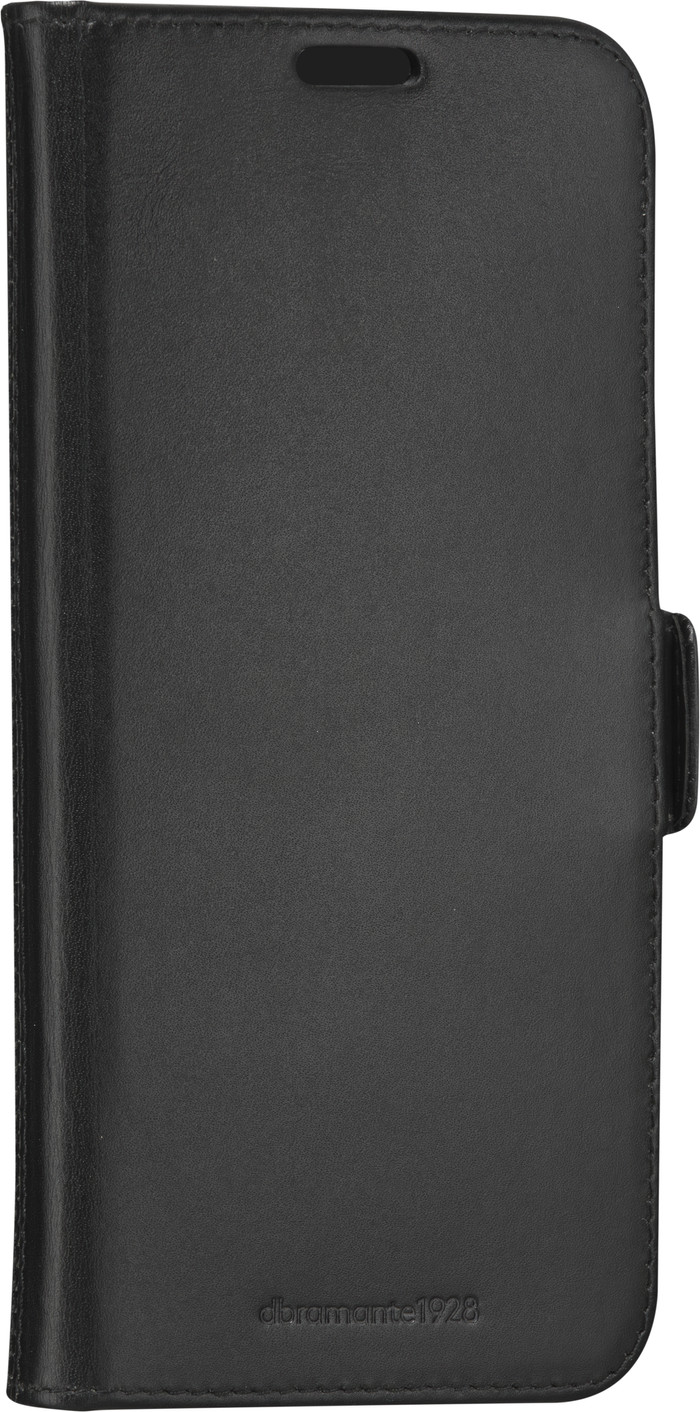 DBramante1928 Copenhagen Slim Samsung Galaxy S24 Book Case Leder Schwarz linke seite