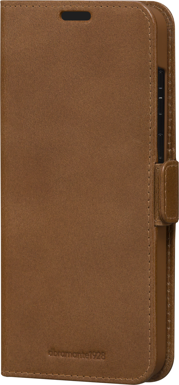 DBramante1928 Copenhagen Slim Samsung Galaxy S24 Book Case Leder Braun rechte seite