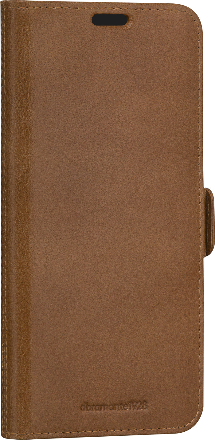 DBramante1928 Copenhagen Slim Samsung Galaxy S24 Book Case Leder Braun logo