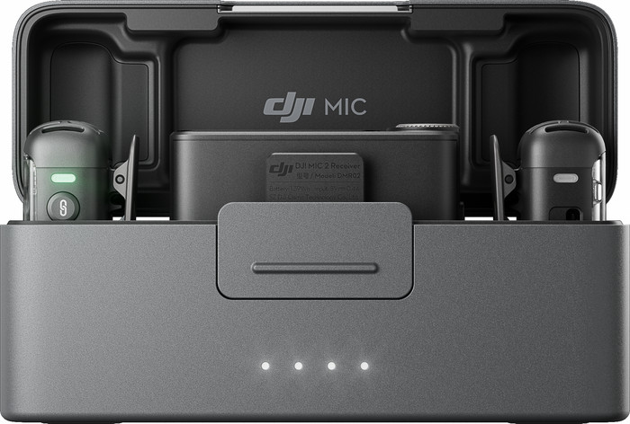 DJI Mic 2 + Ladecase vorne