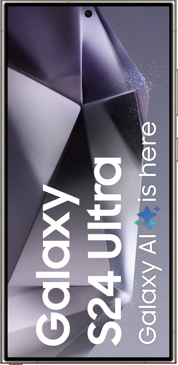 Samsung Galaxy S24 Ultra 256GB Lila 5G vorne