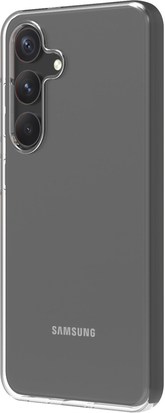 BlueBuilt Samsung Galaxy S24 Back Cover Transparent right side