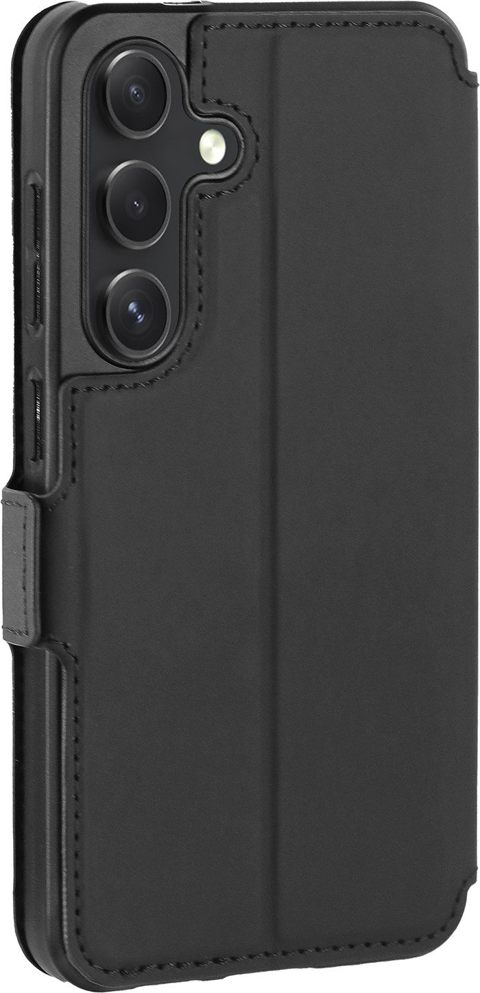 BlueBuilt Samsung Galaxy S24 Book Case Schwarz linke seite