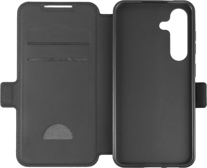 BlueBuilt Samsung Galaxy S24 Book Case Schwarz vorne